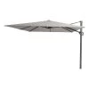 Platinum Challenger Zweefparasol T1 Premium 4x3 M. - Manhattan Grey -Buitenparasols Winkel 1000073297