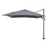 Garden Impressions Hawaii Zweefparasol 3x3 M. Donker Grijs + Led -Buitenparasols Winkel 1000073302