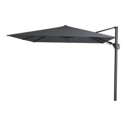 Platinum Challenger T2 3x3 M - Antraciet Met Voet En Hoes -Buitenparasols Winkel 1000073307 0101