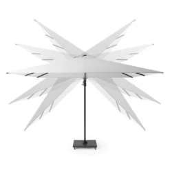 Platinum Challenger T2 3x3 M - Antraciet Met Voet En Hoes -Buitenparasols Winkel 1000073307 0103