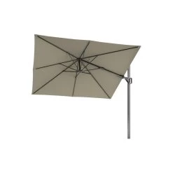 Platinum Voyager Zweefparasol T2 2,7x2,7 M. - Taupe Met Voet En Hoes -Buitenparasols Winkel 1000073326 0102