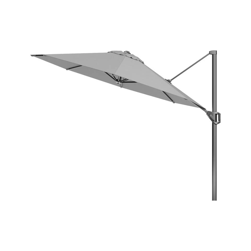 Platinum Voyager Ronde Zweefparasol T1 3m. - Light Grey 4 Platinum Voyager Ronde Zweefparasol T1 3m. - Light Grey - Afbeelding 2