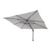 4-Seasons Hacienda Zweefparasol 300x400 Cm. - Mid Grey -Buitenparasols Winkel 1000074479