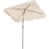 Tectake - Parasol Vanessa Beige -Buitenparasols Winkel 1000078077