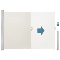 Tectake - Uittrekbaar Aluminium Windscherm Tuinscherm 160 X 300 Cm Beige 8 Tectake - Uittrekbaar Aluminium Windscherm Tuinscherm 160 X 300 Cm Beige -Buitenparasols Winkel 1000082552 0102