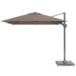 Platinum Voyager Vierkante Zweefparasol T2 2,7x2,7 M. - Havanna Taupe