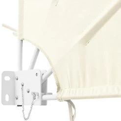 Tectake - Balkonscherm Met Muurbeugel Beige -Buitenparasols Winkel 1000085776 0103