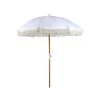 Beliani Marktscherm MONDELLO - Wit Polyester -Buitenparasols Winkel 1000086377