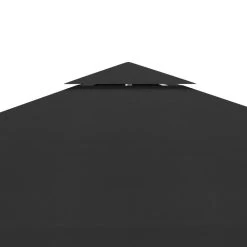 VidaXL Prieeldak 2-laags 310 G/m² 3x3 M Zwart -Buitenparasols Winkel 1000087153 0103