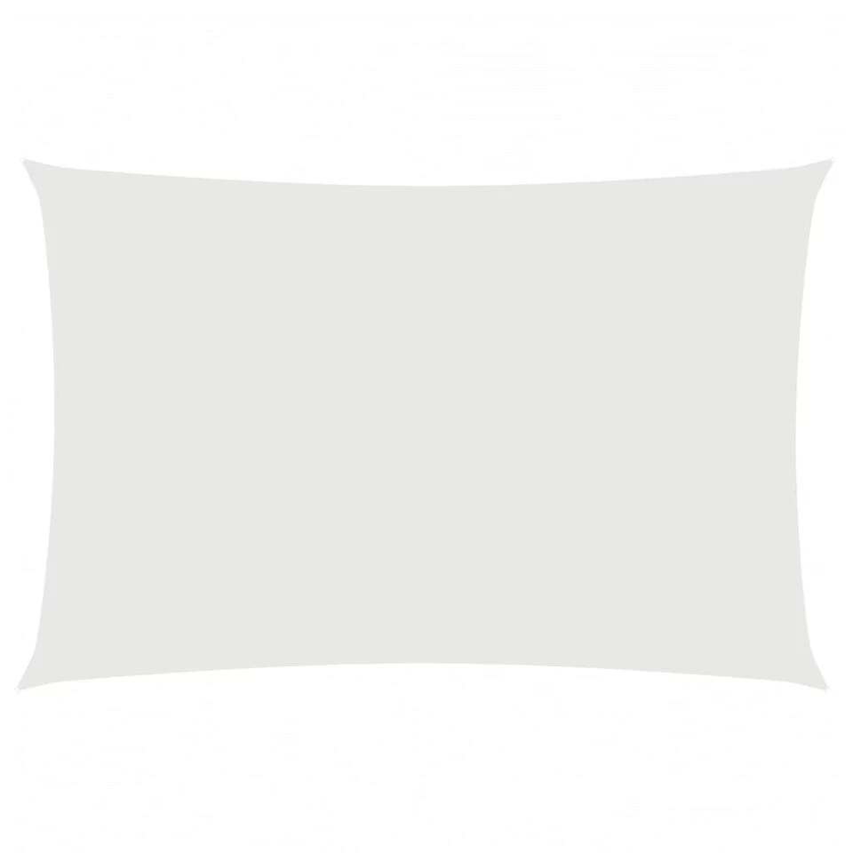 VidaXL Zonnescherm Rechthoekig 2x4 M Oxford Stof Wit 3 VidaXL Zonnescherm Rechthoekig 2x4 M Oxford Stof Wit