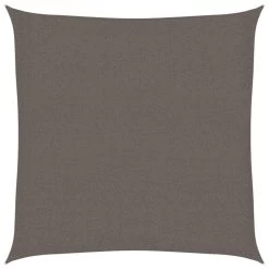 VidaXL Zonnezeil 160 G/m² 2,5x2,5 M HDPE Antracietkleurig