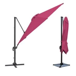 Happy Garden Schaduwzeilen MOLOKAI - Roze - Aluminium -Buitenparasols Winkel 1000094890 0102