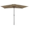 Happy Garden Schaduwzeilen HAPUNA - Bruin - Aluminium -Buitenparasols Winkel 1000094921