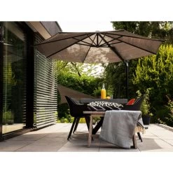 Nesling Coolfit Zweefparasol 3,0 X 3,0m, Antraciet -Buitenparasols Winkel 1000096443 0103