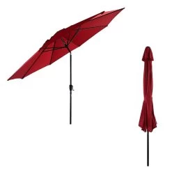 Happy Garden Schaduwzeilen HAPUNA - Red - Aluminium -Buitenparasols Winkel 1000096514 0102