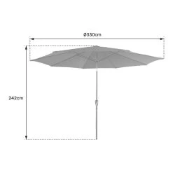 Happy Garden Schaduwzeilen HAPUNA - Red - Aluminium -Buitenparasols Winkel 1000096514 0104