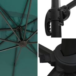 Happy Garden Schaduwzeilen MOLOKAI - Blauw - Aluminium -Buitenparasols Winkel 1000096521 0103