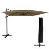 Happy Garden Schaduwzeilen MOLOKAI - Bruin - Aluminium -Buitenparasols Winkel 1000097083