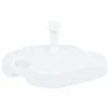 VidaXL Parasolvoet Gevuld Met Zand/water 16 L Kunststof Wit -Buitenparasols Winkel 1300452066