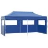 VidaXL Partytent Pop-up Inklapbaar 3x6 M Blauw -Buitenparasols Winkel 1392615249