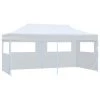 VidaXL Partytent Pop-up Met Zijwanden 3x6 M Staal Wit 1 VidaXL Partytent Pop-up Met Zijwanden 3x6 M Staal Wit -Buitenparasols Winkel 1498110419