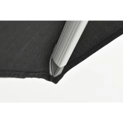 Garden Impressions Zweefparasol Hawaii Big Pole 350x350 - Wit - Zwart -Buitenparasols Winkel 1550722225 0104