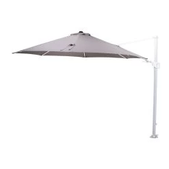 Garden Impressions Zweefparasol Hawaii Ø350 - Wit - Zand -Buitenparasols Winkel 1608212223 0102