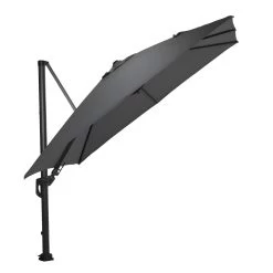 Garden Impressions Zweefparasol Hawaii Deluxe 300x300 - Donker Grijs -Buitenparasols Winkel 1651490667 0103