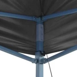 VidaXL Partytent Met 2 Zijwanden Inklapbaar 2x2 M Staal Antraciet -Buitenparasols Winkel 16b811082beb4ddda60d7f859d65c877