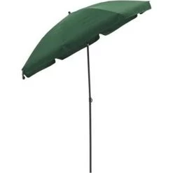 Madison - Stokparasol - Polyester - Groen -Buitenparasols Winkel 1707650213 0102