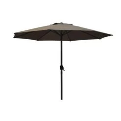 PimXL Luxe 8-ribs Parasol - Ø300cm - Taupe
