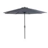 Garden Impressions Lotus Parasol Ø300 Cm - Donker Grijs -Buitenparasols Winkel 1735686406