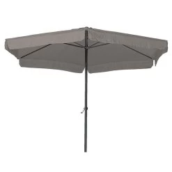 Garden Impressions Delta Parasol Ø300 - Taupe -Buitenparasols Winkel 1799398325 0102