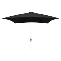 Garden Impressions Lotus Parasol 250x250 - Zwart -Buitenparasols Winkel 1862230390 0102