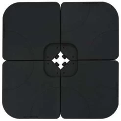 VIDAXL Parasolvoet Draagbaar Gevuld Met Zand / Water 60 L