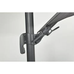 Garden Impressions Hawaii Big Pole Parasol 350x350 - D. Grijs - Zwart 9 Garden Impressions Hawaii Big Pole Parasol 350x350 - D. Grijs - Zwart -Buitenparasols Winkel 1982785367 0104