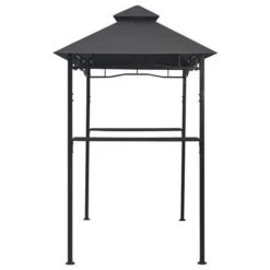 VidaXL Barbecue Paviljoen 240x150x255 Cm Staal Antraciet -Buitenparasols Winkel 1ba9933909a8428381cb21048ca052f2