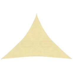 VidaXL Zonnescherm HDPE Driehoekig 3,6x3,6x3,6 M Beige -Buitenparasols Winkel 2ded7660a68742b38654bdd65b74ac3d