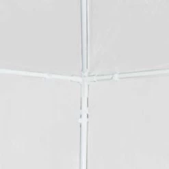 VidaXL Partytent 3x3 M Wit -Buitenparasols Winkel 2feef0ca6d0e477e92e2938581a27aee