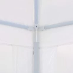 VidaXL Partytent 3x6 M PE Wit -Buitenparasols Winkel 301b23ee46d642779033f837c092f3e8