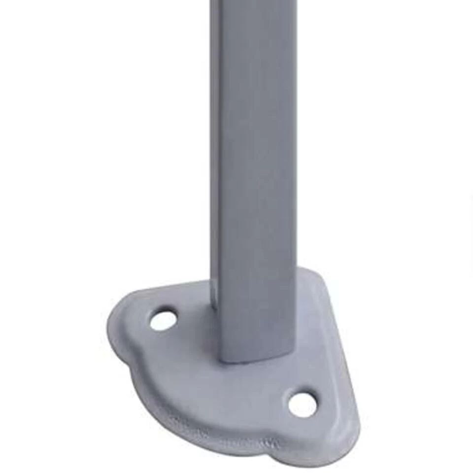 VidaXL Vouwtent Pop-up Met 4 Zijwanden 3x3 M Antraciet 5 VidaXL Vouwtent Pop-up Met 4 Zijwanden 3x3 M Antraciet - Afbeelding 3