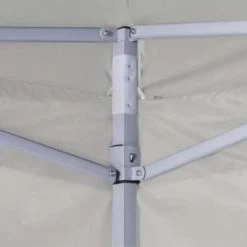 VidaXL Vouwtent Met 4 Zijwanden 3x3 M Crème -Buitenparasols Winkel 34a7f667044a4020ae6e114931b33f41