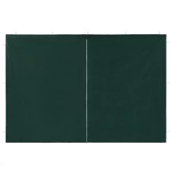 VidaXL Tentwanden 2 St Met Ritssluiting PE Groen -Buitenparasols Winkel 37b0c050afb84fec8d7033cf62842db0