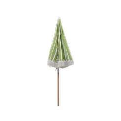 Beliani Marktscherm MONDELLO - Groen Polyester -Buitenparasols Winkel 3a93ddda52d34e478b932eff92dc8524