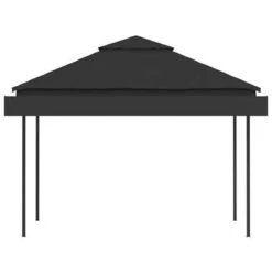 VidaXL Prieel Met Uitschuifbare Daken 180 G/m² 3x3x2,75 M Antraciet -Buitenparasols Winkel 47f9dbf1469e421fa0f4dfea301917d0