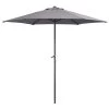 Le Sud Parasol Blanca - Antraciet - Ø250 Cm 1 Le Sud Parasol Blanca - Antraciet - Ø250 Cm -Buitenparasols Winkel 52304056