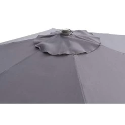 Le Sud Parasol Blanca - Antraciet - Ø250 Cm 9 Le Sud Parasol Blanca - Antraciet - Ø250 Cm -Buitenparasols Winkel 52304056 9003