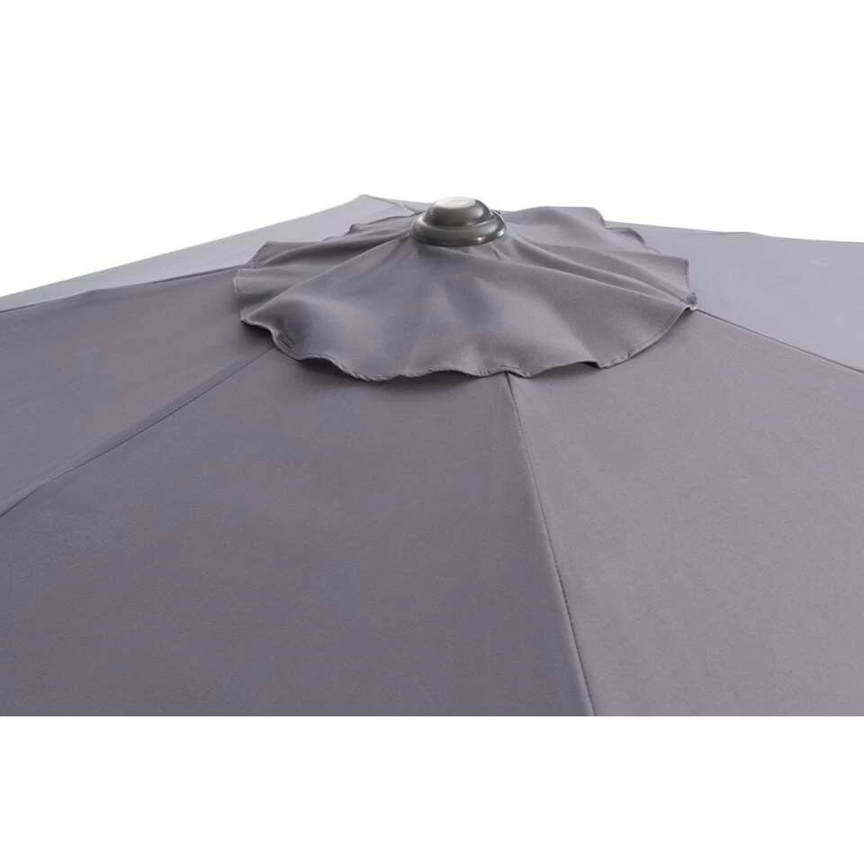 Le Sud Parasol Blanca - Antraciet - Ø250 Cm 6 Le Sud Parasol Blanca - Antraciet - Ø250 Cm - Afbeelding 4