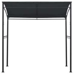 VidaXL Barbecue Paviljoen 215x150x220 Cm Staal Antraciet -Buitenparasols Winkel 660c5cd1b1aa4728b653745b92fcc643