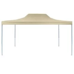 VidaXL Partytent Inklapbaar 3x4 M Staal Crème -Buitenparasols Winkel 7025bd027cea4c1f8b8e89c85cbf6d0a